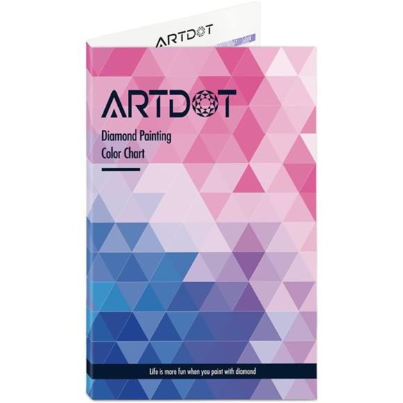 Art Color Card For Diamond Painting Kits 5d Diamond Art Reference